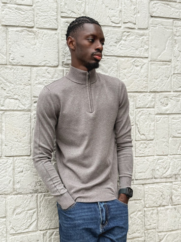Pull Nathanël - Taupe