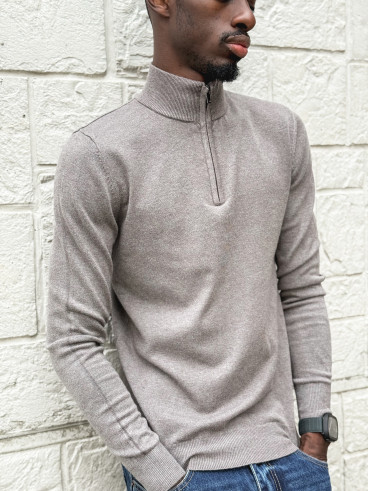 Pull Nathanël - Taupe