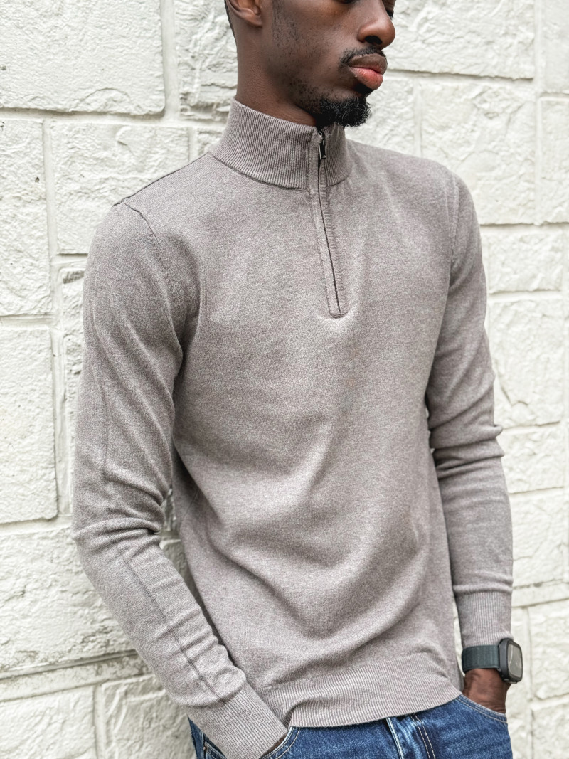 Pull Nathanël - Taupe