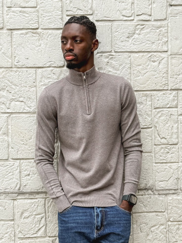 Pull Nathanël - Taupe