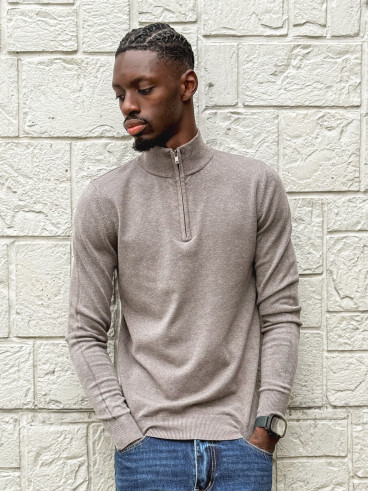 Pull Nathanël - Taupe