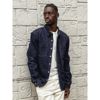 Chemise en jeans Lilian - Bleu foncé