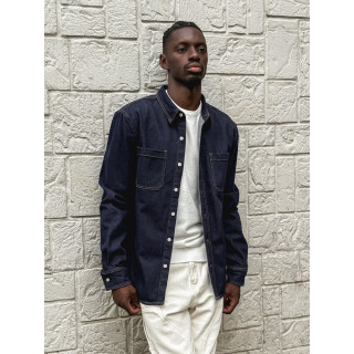 Chemise en jeans Lilian - Bleu foncé