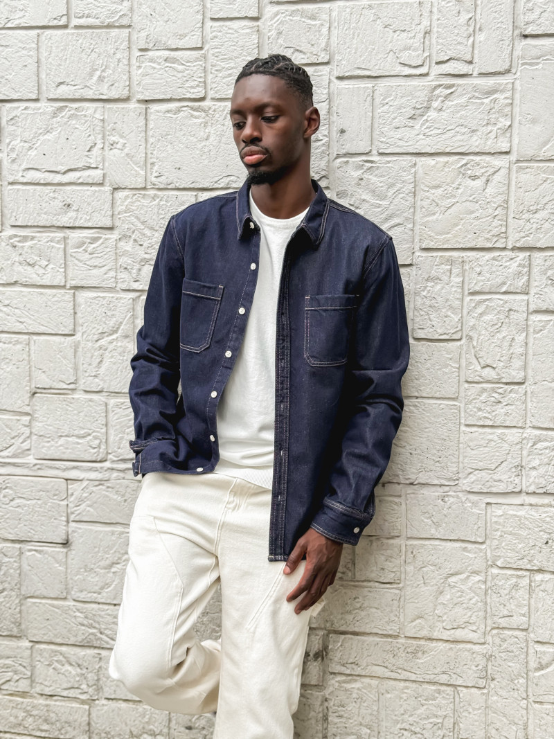 Chemise en jeans Lilian - Bleu foncé