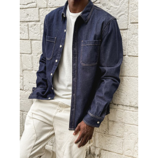Chemise en jeans Lilian - Bleu foncé