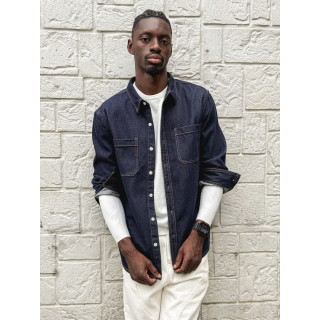 Chemise en jeans Lilian - Bleu foncé