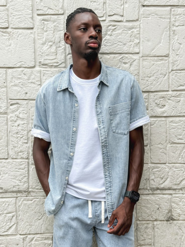 Ensemble en jeans Kassange - Bleu