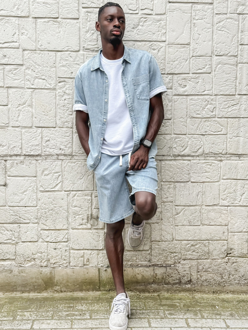 Ensemble en jeans Kassange - Bleu