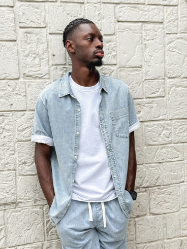 Ensemble en jeans Kassange - Bleu