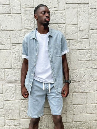 Ensemble en jeans Kassange - Bleu