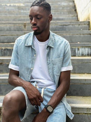 Ensemble en jeans Kassange - Bleu
