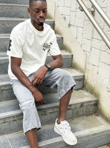 T-shirt Basil - Blanc