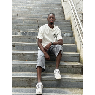 T-shirt Basil - Blanc