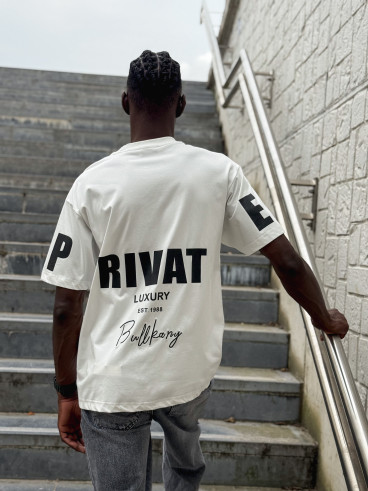 T-shirt Basil - Blanc
