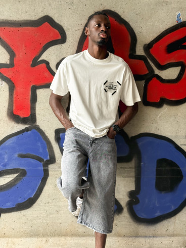 T-shirt Basil - Blanc