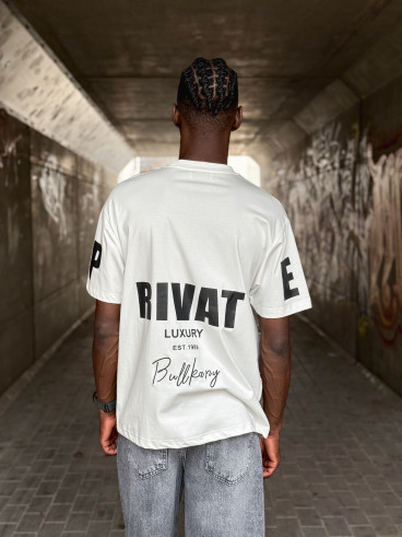 T-shirt Basil - Blanc