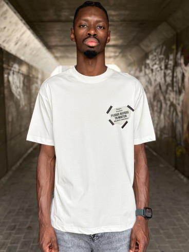 T-shirt Basil - Blanc