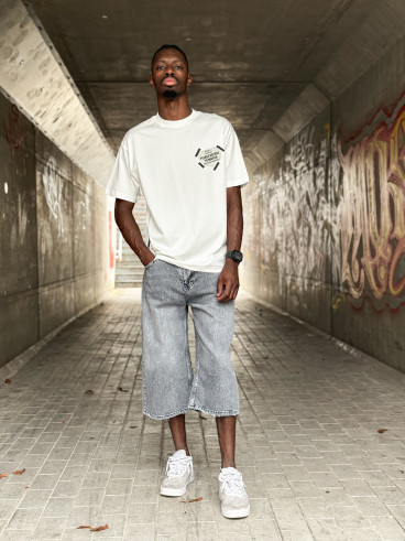 T-shirt Basil - Blanc