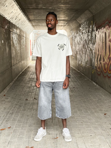 T-shirt Basil - Blanc