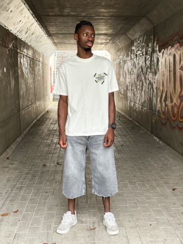 T-shirt Basil - Blanc