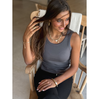 Débardeur Alexia - Gris anthracite