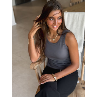 Débardeur Alexia - Gris anthracite