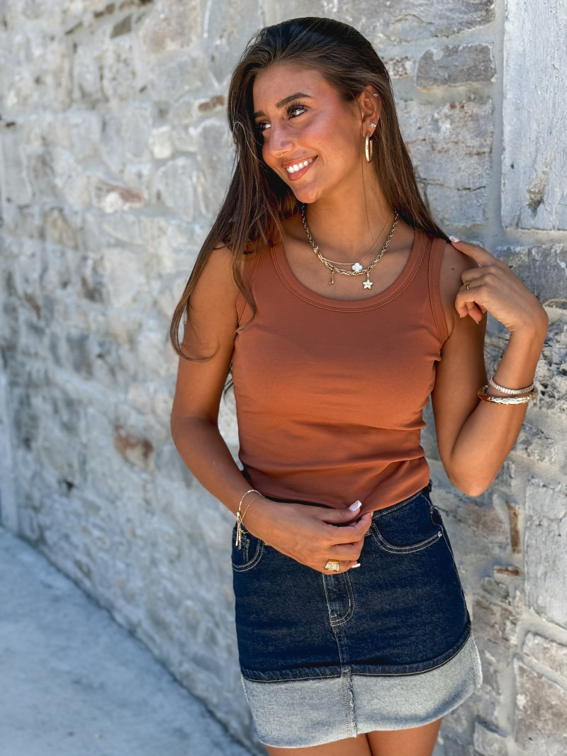 Débardeur Alexia - Camel
