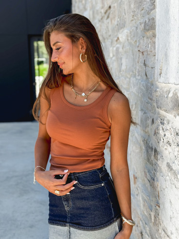Débardeur Alexia - Camel