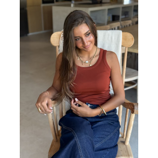Débardeur Alexia - Brique