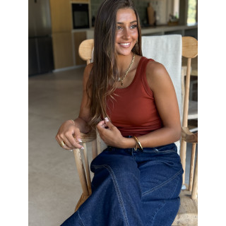 Débardeur Alexia - Brique