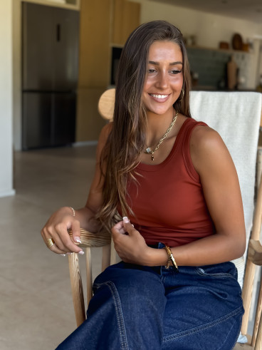 Débardeur Alexia - Brique