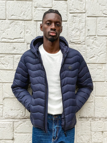 Veste à capuche Gregory - Bleu marine