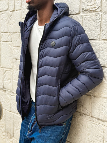 Veste à capuche Gregory - Bleu marine
