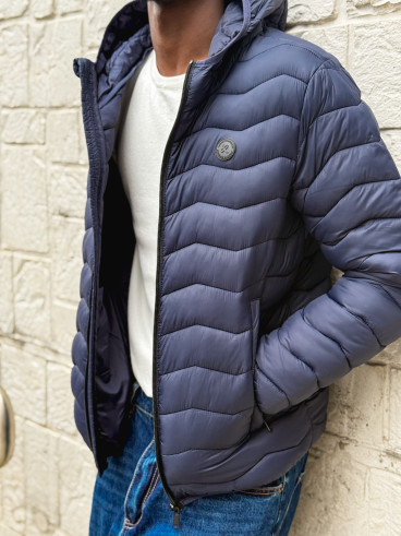 Veste à capuche Gregory - Bleu marine