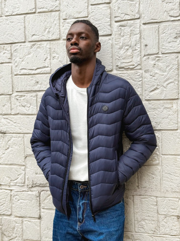 Veste à capuche Gregory - Bleu marine