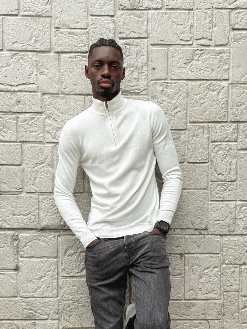 Pull Nathanël - Blanc
