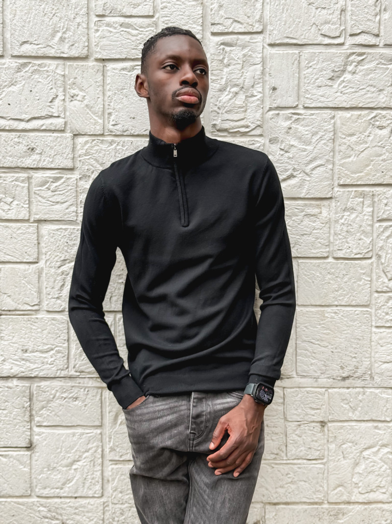 Pull Nathanël - Noir