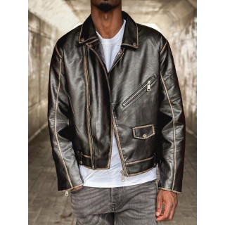 Veste en simili Stephen - Noir