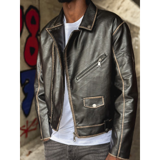 Veste en simili Stephen - Noir