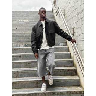 Veste en simili Ricardo - Noir