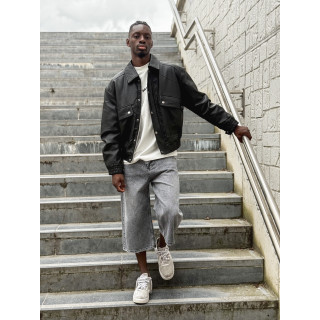 Veste en simili Ricardo - Noir