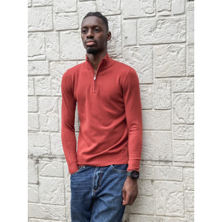 Pull Nathanël - Brique