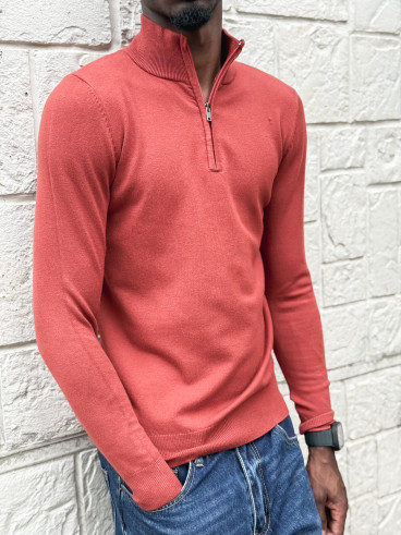 Pull Nathanël - Brique