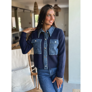 Chemise Ceylia - Bleu/jeans