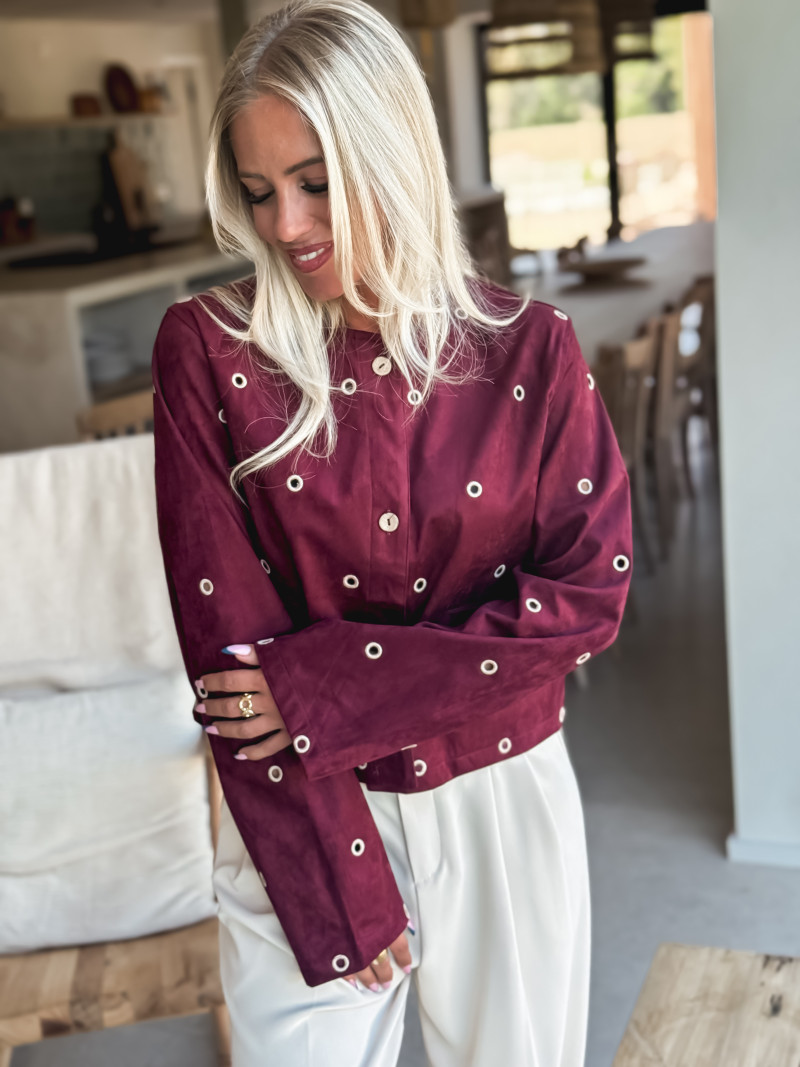 Veste Becky - Bordeaux