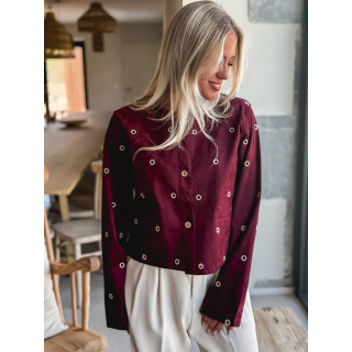 Veste Becky - Bordeaux