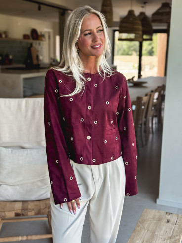 Veste Becky - Bordeaux