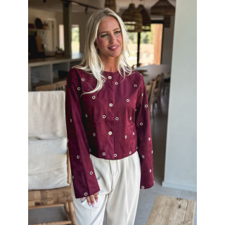 Veste Becky - Bordeaux