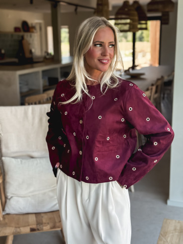 Veste Becky - Bordeaux