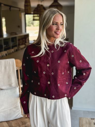 Veste Becky - Bordeaux